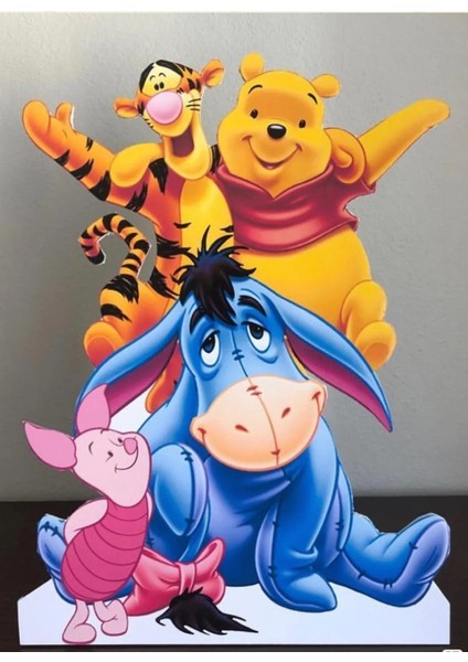 Winnie The Pooh ve Arkadaşları Masaönü Ayaklı Pano