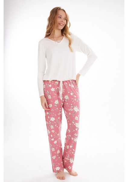 L40313W Dolce Vita Kadın Pijama Takımı