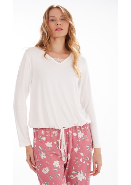 L40313W Dolce Vita Kadın Pijama Takımı