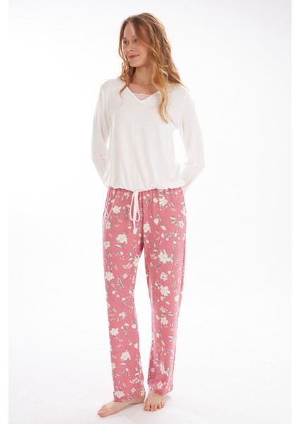 L40313W Dolce Vita Kadın Pijama Takımı