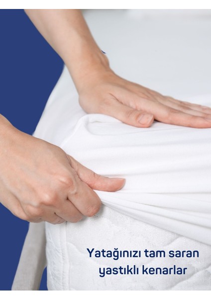 Poliüreten Pamuk Yatak Alezi (4 Köşe Lastikli)