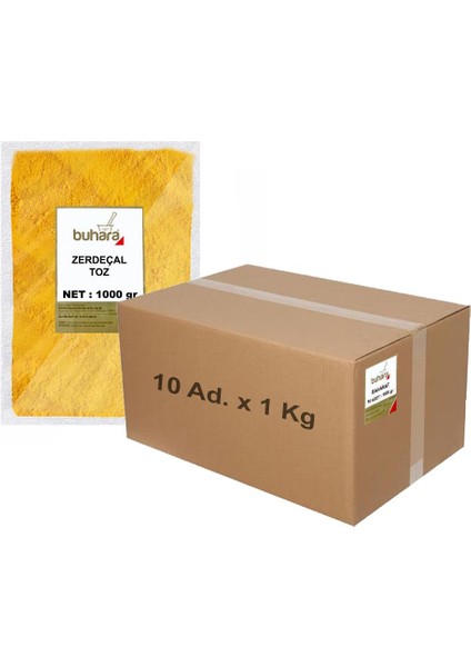 Toptan Zerdeçal Toz 1 kg x 10 Ad - 10 kg