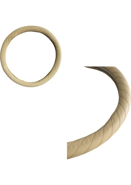 Direksiyon Kılıfı 38 cm Bej / DIKI414