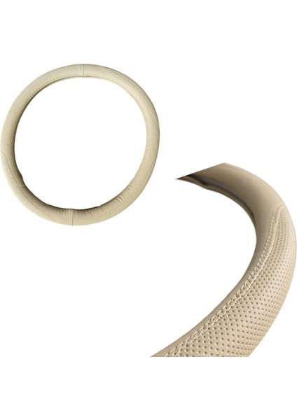 Direksiyon Kılıfı 38 cm Bej / DIKI401
