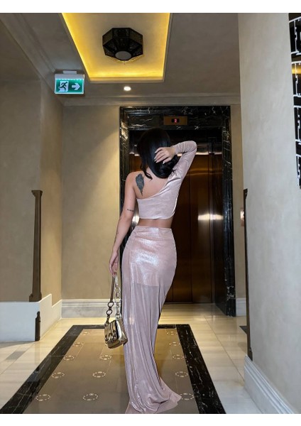 Tek Kol Büstiyer & Halka Detay Etek Takım fiyatları