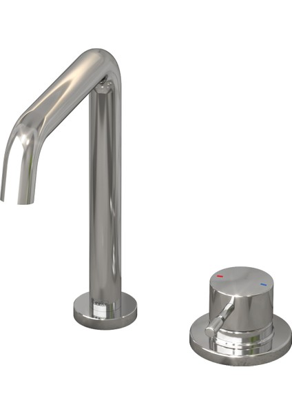 Atlas Arteon Lavabo Bataryası-Krom