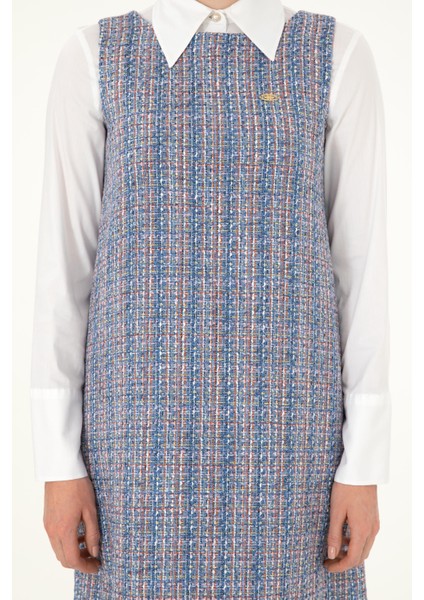 Kadın Mavi Elbise (Dokuma) 50290360-VR036 indirimleri