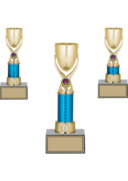 Kişiye Özel Kupa Takımı-Ödül Kupası-Turnuva Kupası 3'lü Takım GN150