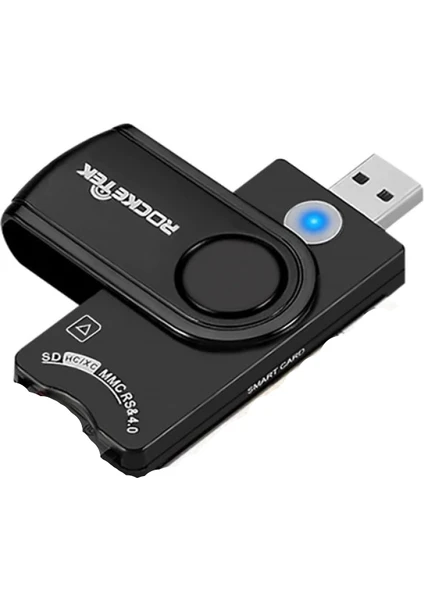 Sge Teknoloji  Usb Sim Kart Kimlik Kartı Banka Kartı Hafıza Kartı Okuyucu