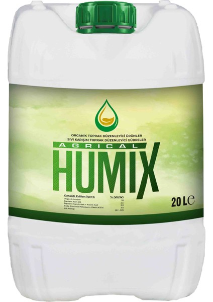 Humix Sıvı Karışım Toprak Düzenleyici Organik Gübre 20 Lt