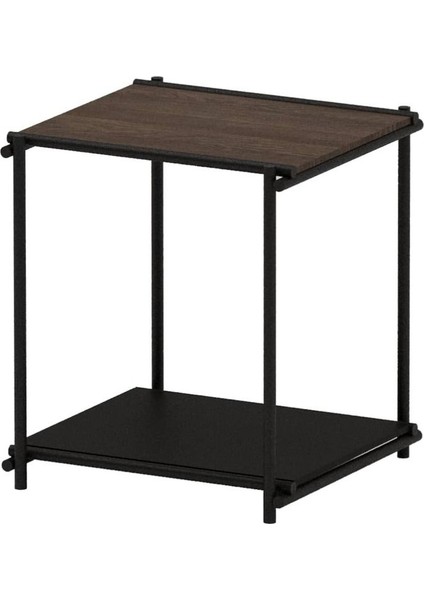 Orisis Yan Sehpa Yüksek Balos-Koyu Meşe 50 cm