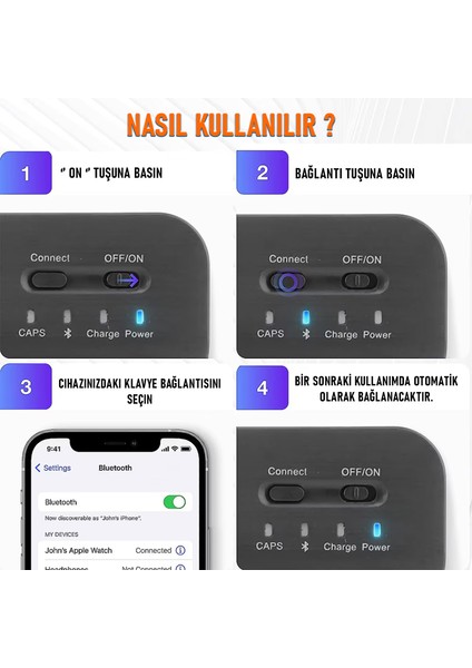 Xiaomi Pad 5 / Mi Pad 5 Tablet ile Uyumlu Bluetooth Türkçe Klavyeli Standlı Kılıf AL4824 Ithl