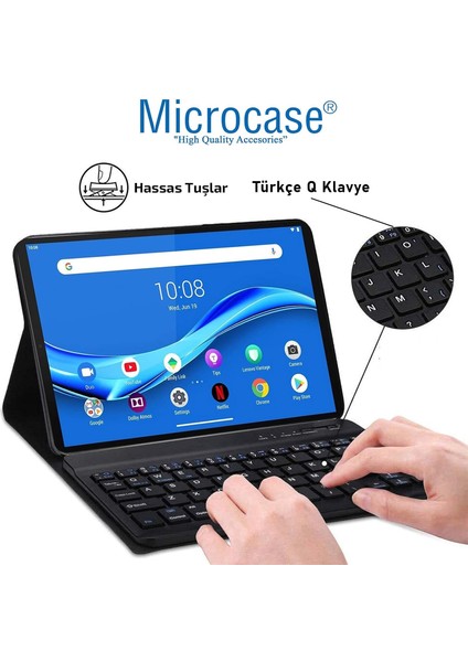 Xiaomi Pad 5 / Mi Pad 5 Tablet ile Uyumlu Bluetooth Türkçe Klavyeli Standlı Kılıf AL4824 Ithl