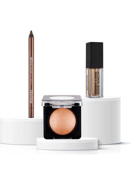 Aslan Burcu 3'lü Makyaj Seti