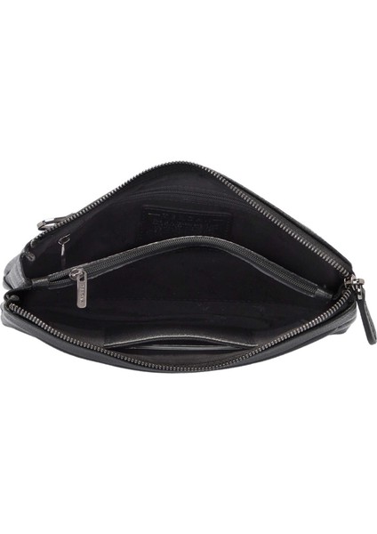 Siyah Hakiki Deri Erkek Portföy Çantası - S1PC00021519-U9G fırsatları