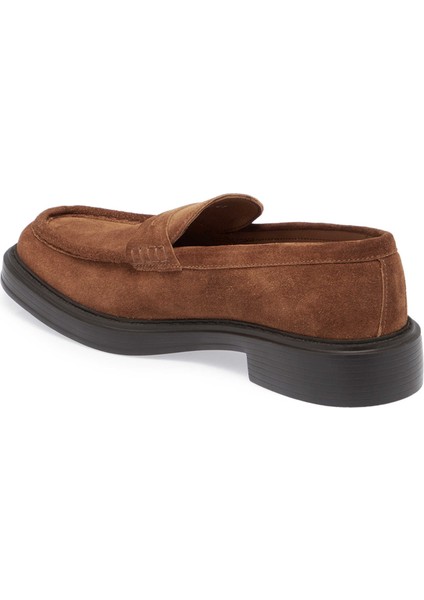 Taba Hakiki Deri Erkek Casual Ayakkabı - E24S1AY57041-K59 fiyatları