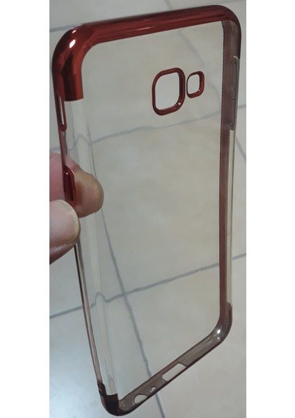 Samsung J4 Plus Kenarları Renkli Silikon Kılıf