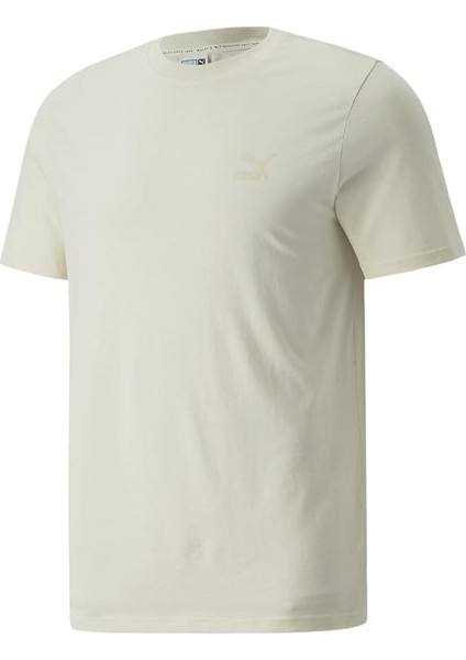 Classic Small Logo T-Shirt In Cream