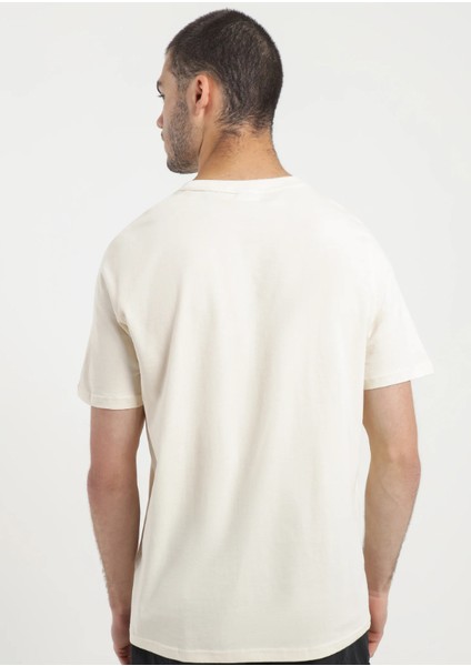 Classic Small Logo T-Shirt In Cream