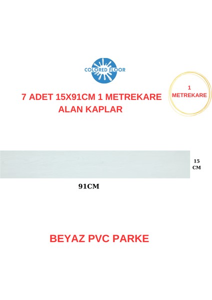 Yapışkanlı Ahşap Pvc Yer Döşeme Parkesi