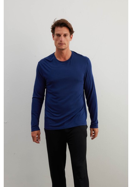 Erkek Modal Uzun Kollu T-Shirt modelleri