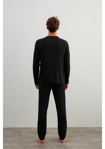 Erkek Modal Uzun Kollu T-Shirt fırsatları