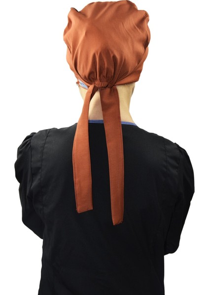 Tesettür Kiremit Renk Likralı Doktor Hemşire Hastane Aşçı Cerrahi Bone modelleri