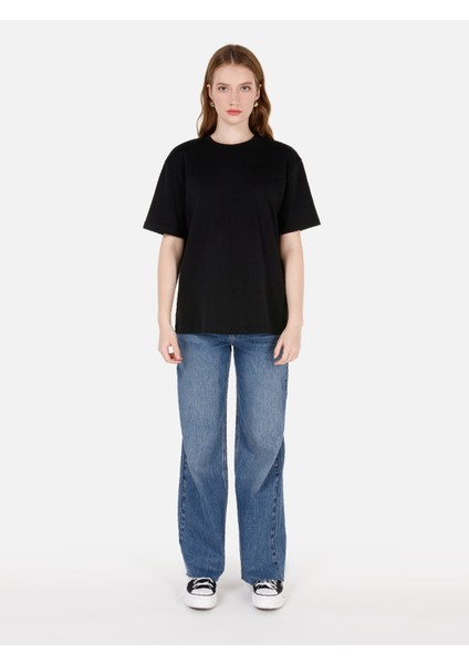 Siyah Kadın Tshirt K.kol modelleri