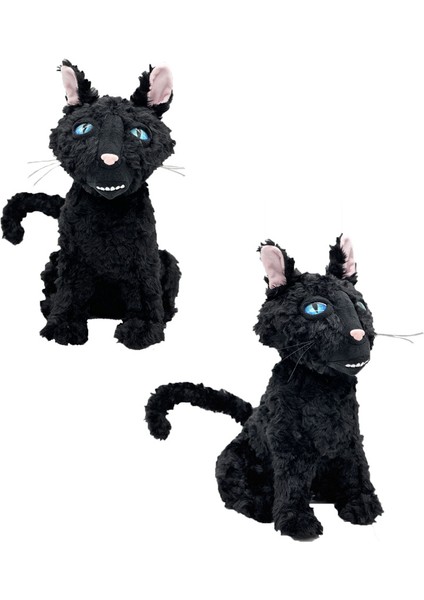 Coraline Cat Plush Kara Kedi Caroline Plush Toy (Yurt Dışından)