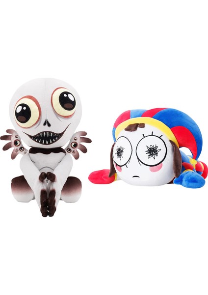 Circus Clown Plush Oyuncak Büyük Pomni Peluş (Yurt Dışından)