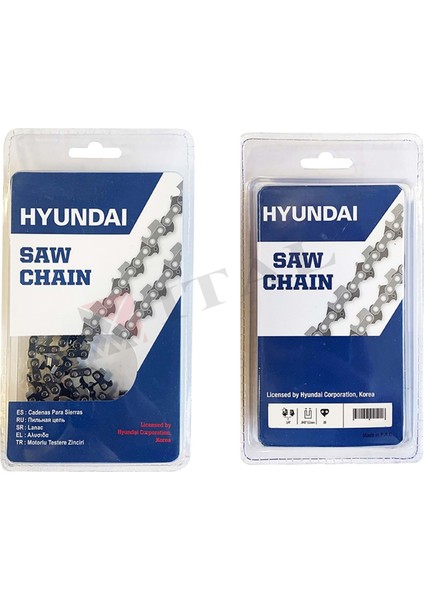Motorlu Testere Zincir 1/4 14 Diş Hyundai