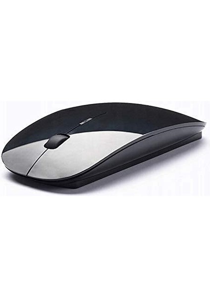 Slim ince Kablosuz WİRELESS Mouse Fare MacBook Pro Air Mac iPad Dizüstü Bilgisayar Masaüstü Mac PC Bilgisayar için - Taşınabilir İnce Sessiz Ofis Fareleri 2.4 GHz USB