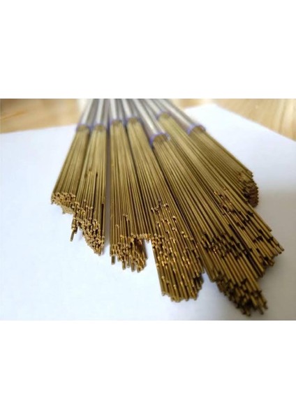 Edm Ziyang Matkap Pirinç Elektrot Tüp Edm Pirinç Elektrot Delik Delme 1.0MM/400MM/100 Adet 06-21A-15 modelleri