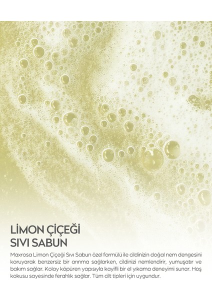 Limon Çiçeği Sıvı Sabun 750 ml