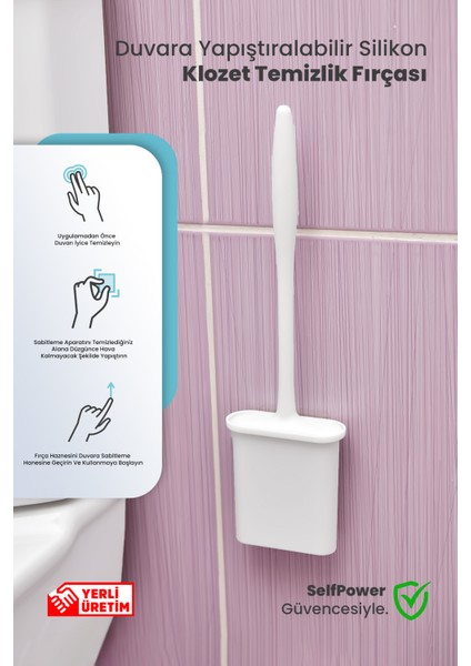 Silikon Duvara Yapışan Bükülebilir Pratik Silikon Wc Klozet ve Tuvalet Fırçası fiyatları