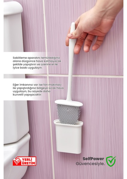 Silikon Duvara Yapışan Bükülebilir Pratik Silikon Wc Klozet ve Tuvalet Fırçası fırsatları