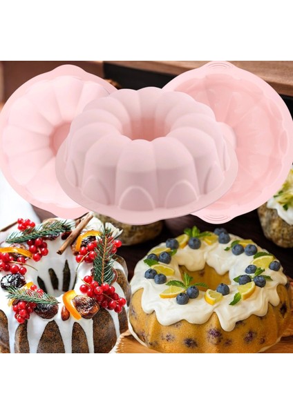 Silikon Klasik Kek Kalıbı 25 cm