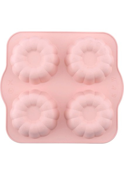 Silikon 4'lü Yonca Kek ve Kurabiye Kalıbı fırsatları
