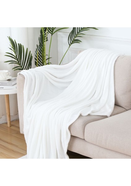 Düz Renk Battaniye Flanel Battaniye Mercan Polar Battaniye Flanel Flanel Hediye Battaniye Klima Battaniye Şal (Yurt Dışından)