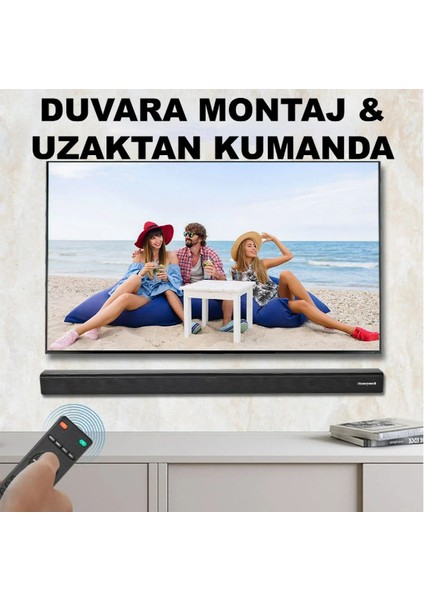 Suono P2000 60W Stereo Bluetooth Soundbar