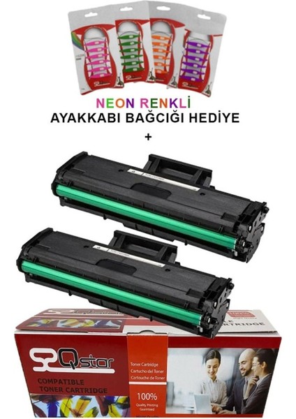 Hp Laserjet Mfp 138A Çipli Muadil Toner W1106A 106A 1+1 2'li Paket 107A Toner
