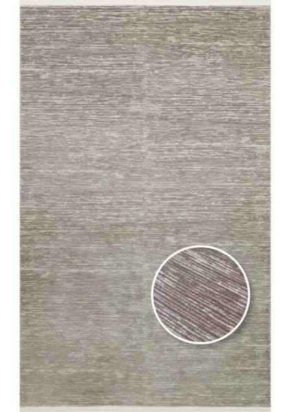 Shade Koleksiyonu Akrilik Dokuma Modern Halı Shd Plain Koyu Gri