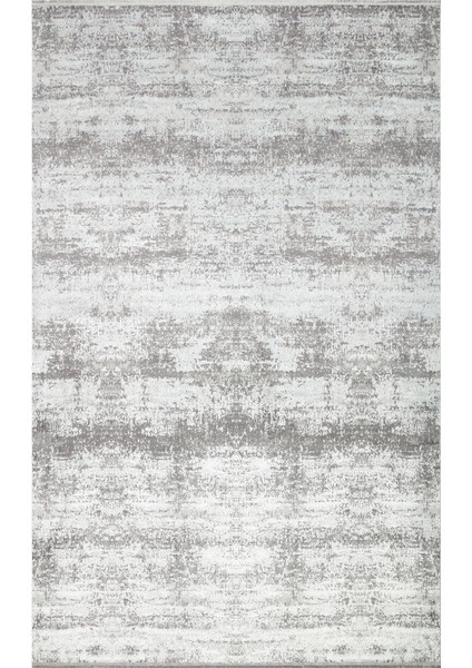 Sateen Koleksiyonu Makinede Yıkanabilen, Kolay Kullanımlı Kaymaz Taban Halı ST112 Gri