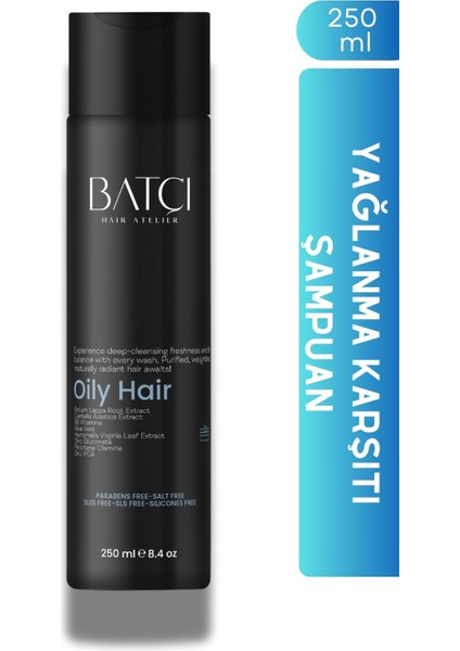 Yağlanma Karşıtı Arctium Lappa Kök Ekstresi - Centella Asiatica ve Aloe Vera Özlü Şampuan 250 ml