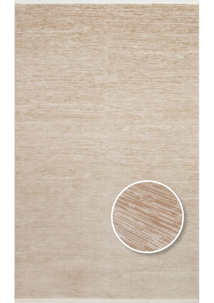 Shade Koleksiyonu Akrilik Dokuma Modern Halı Shd Plain Bej