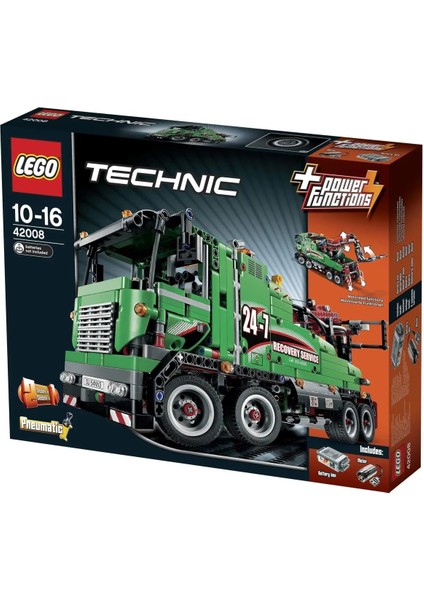 42008 Technic Servis Truck Ağır Taşıt Çekicisi