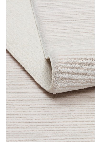 Shade Koleksiyonu Akrilik Dokuma Modern Halı Shd Plain Krem