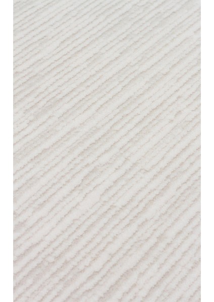 Shade Koleksiyonu Akrilik Dokuma Modern Halı Shd Plain Krem
