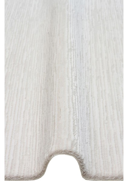 Shade Koleksiyonu Akrilik Dokuma Modern Halı Shd Plain Krem