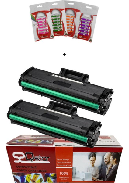 Hp Laserjet Mfp 135W 107A Çipli Muadil Toner 107A 1106A 106A 1+1 2'li Paket Toner